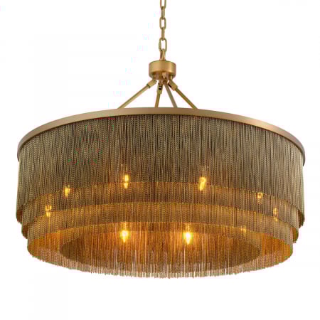 Lustre - Candelabru, Tissot L, finisaj din alamă cu aspect vintage, Dims: Ø 90 | H. 61  (CM)