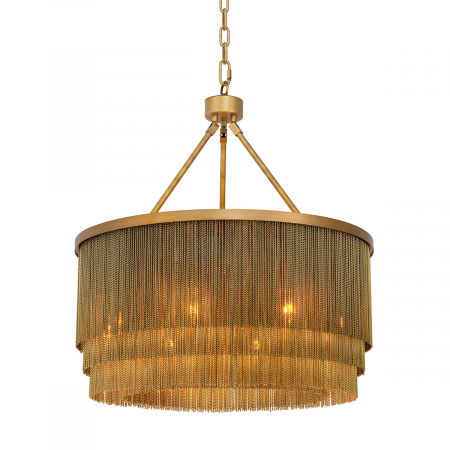 Lustre - Candelabru, Tissot S, finisaj din alamă cu aspect vintage, Dims: Ø 60 | H. 68  (CM)