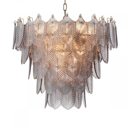 Lustre - Candelabru, Verbier S finisaj alamă, Dims: Ø 62 | H. 53  (CM)