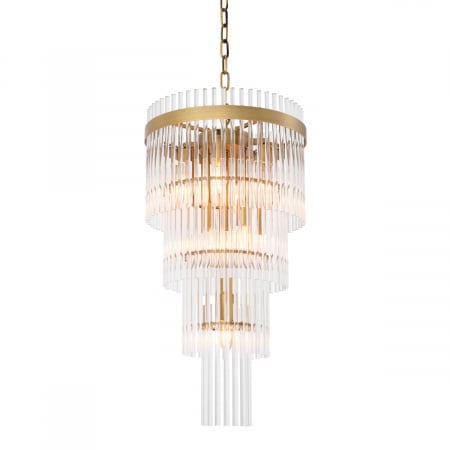 Candelabru, Yara S, finisaj din alamă cu aspect vintage, Dims: Ø 35.5 | H. 68  (CM) [2]