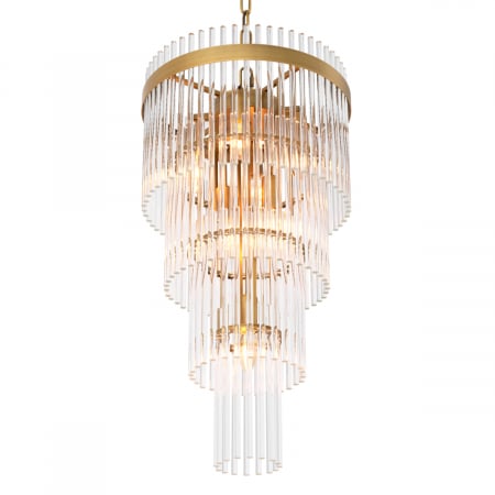 Candelabru, Yara S, finisaj din alamă cu aspect vintage, Dims: Ø 35.5 | H. 68  (CM) [3]