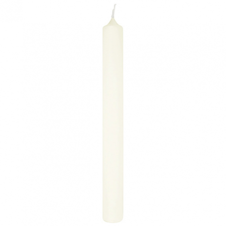 SALE % - CANDLE, Lumanare, crem, H.40cm, D.4cm
