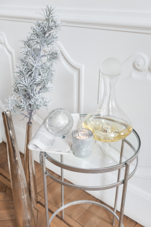 SALE % - Carafa, din sticla curbata moderna