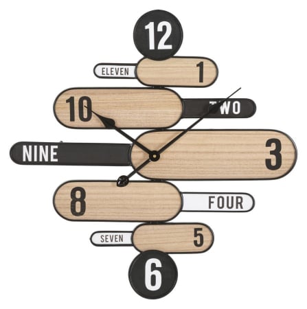Decoratiuni - Ceas de perete, Directie 60X5X60 cm