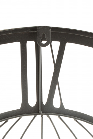 Ceas Mapa Lumii, Metal, Gri, 80x80x3.5 cm [1]
