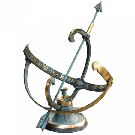 Ceas de soare mic, Bronz, 30 x 25 x 25 cm [2]