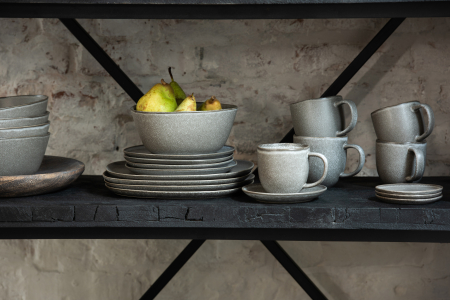 DINING - Ceasca cu farfurie, Louise Ceramica