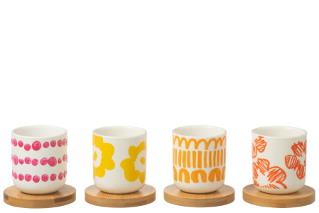 SALE % - Ceasca de cafea, SET4, MIX