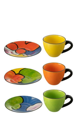 Ceasca de ceai Set 3, Pop Art [1]