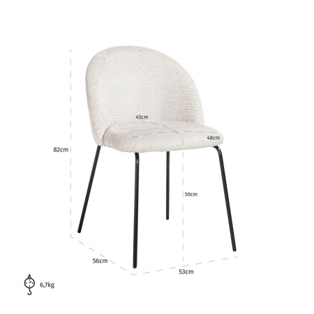 Chair Alyssa shell fusion [4]