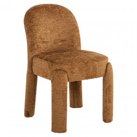 Import - Scaun Brandi (set de 2) (Fusion cognac 28), Dims: 85.0 x 51.0 x 60.0 cm