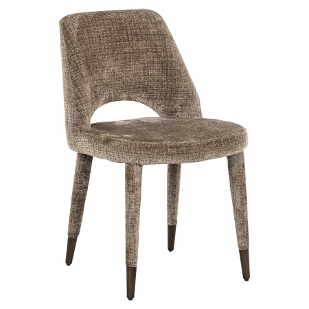 SALE % - Scaun Cecilia stone chenille ignifug (Niagara 104 Stone Chenille)
