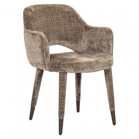 DINING - Scaun Donnatella stone chenille ignifug (Niagara 104 Stone Chenille)