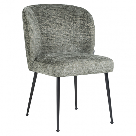 DINING - Scaun Fallon thyme / negru