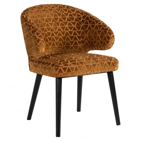 DINING - Scaun Indigo gold triangle (Triangle 2013 old gold)