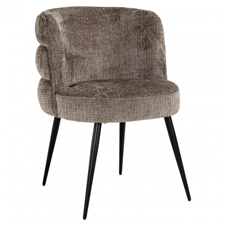 DINING - Scaun Stella, Stone chenille (Niagara 104 Stone Chenille)