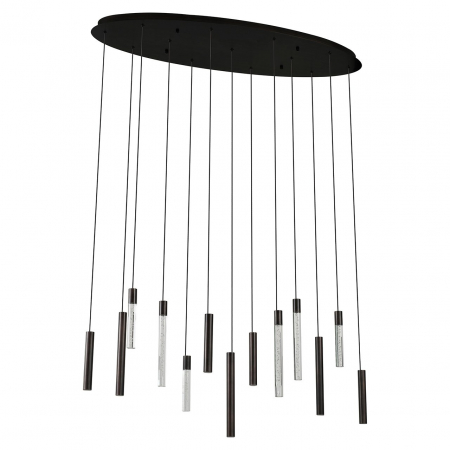 Candelabru Oxley 13 lămpi (bronz), Dims: 200.0 x 115.0 x 40.0 cm [1]