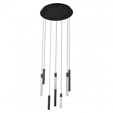 Candelabru Oxley cu 8 lămpi (bronz), Dims: 130.0 x 50.0 x 50.0 cm [1]