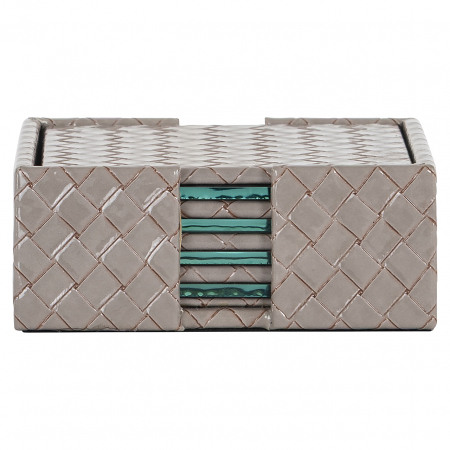 Coaster Vivi (Gri), Dims: 4.5 x 11.5 x 11.5 cm [1]