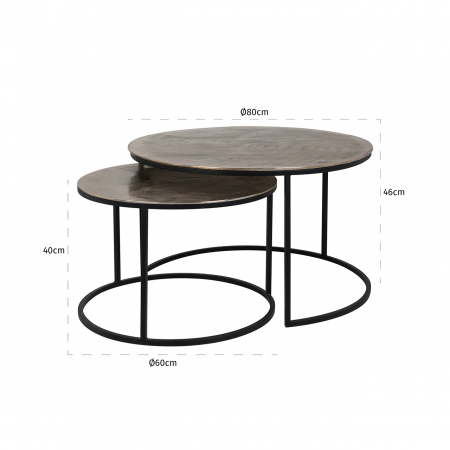 Masuta cafea Asher set 2 buc [1]