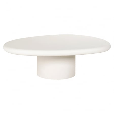 Masuta Bloomstone, MDF, Alb, 34x110x90 cm