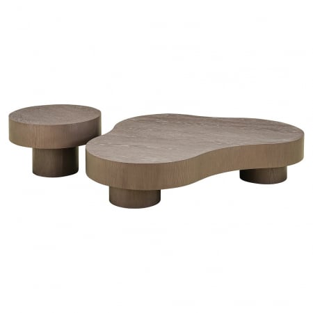 LIVING - Masuta de cafea Bogor bronze (Set 2)