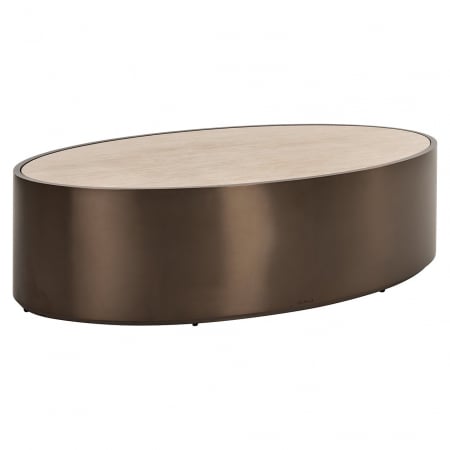 Import - Masuta de cafea, Bonanza (bronz), Dims: 38.0 x 140.0 x 80.0 cm