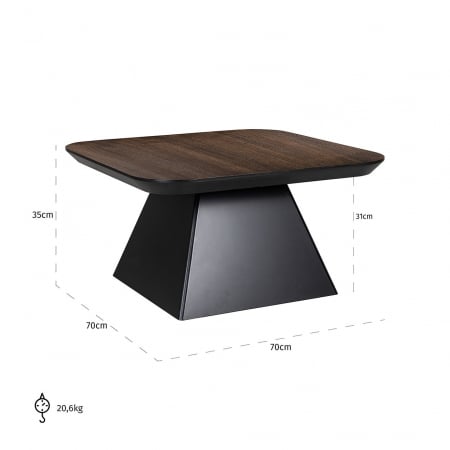 Masuta de cafea Bonvoy maro (maro) [3]