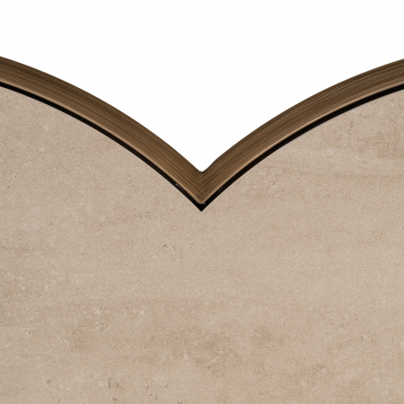 Masuta de cafea, Clover (bej), Dims: 38.0 x 120.0 x 120.0 cm [4]