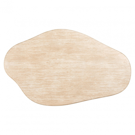 Masuta de cafea, Fictus, 130 imitație travertin (bej), Dims: 35.0 x 130.0 x 80.0 cm [3]