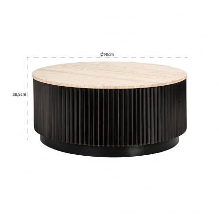 Masuta de cafea Hampton 90Ø [2]