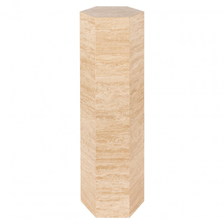 HOL - Consola Vespin natural bej travertine (Bej)
