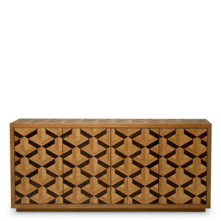 Comoda furnir stejar Rubicon |W. 180 | D. 46 | H. 80 cm  [2]