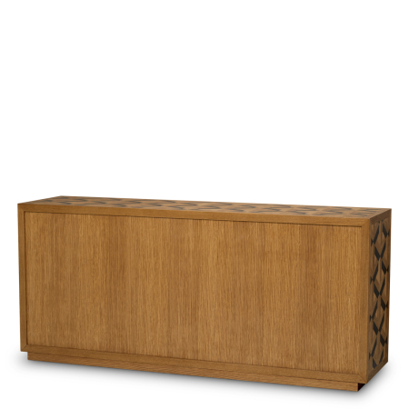 Comoda furnir stejar Rubicon |W. 180 | D. 46 | H. 80 cm  [4]