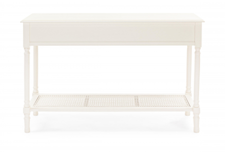 Consola Amabel, Lemn/MDF, Alb, 120x40x81 cm [1]
