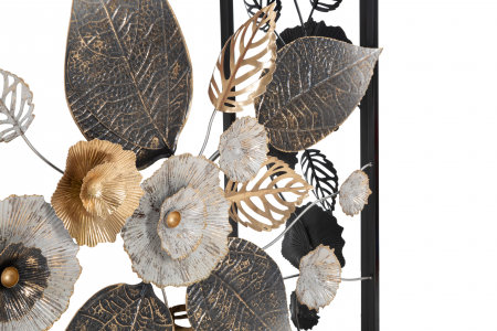 Consola Glam Dark, Fier/MDF/Oglinda, Multicolor, 80x111.8x41.9 cm [4]