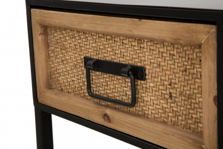Consola Hanoi, Fier/MDF, Multicolor, 78x120x35 cm [6]
