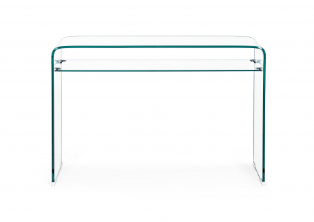Consola Iride Rect, Sticla, Transparent, 110x35x75 cm [3]
