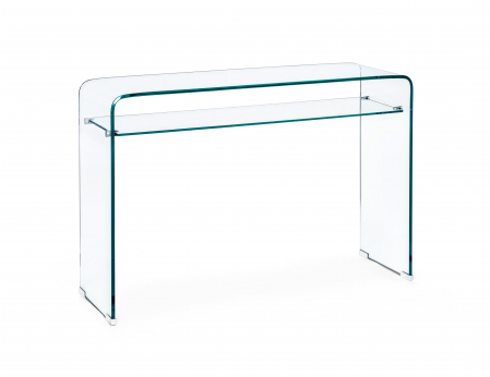 SALE % - Consola Iride Rect, Sticla, Transparent, 110x35x75 cm