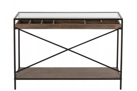 Consola, Lemn, Maro, 122.5x43x82.5 cm [3]
