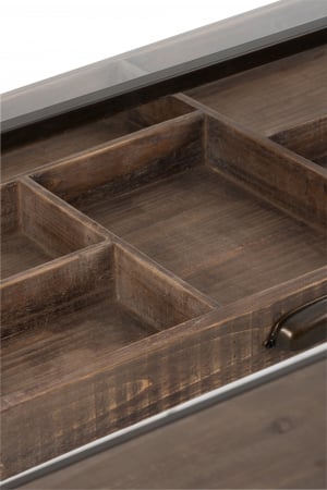 Consola, Lemn, Maro, 122.5x43x82.5 cm [9]