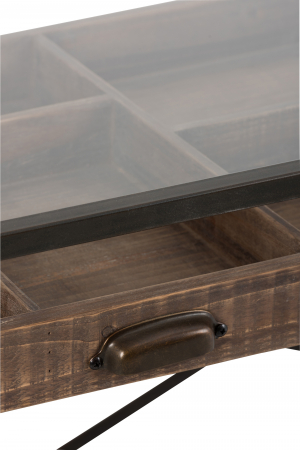 Consola, Lemn, Maro, 122.5x43x82.5 cm [7]