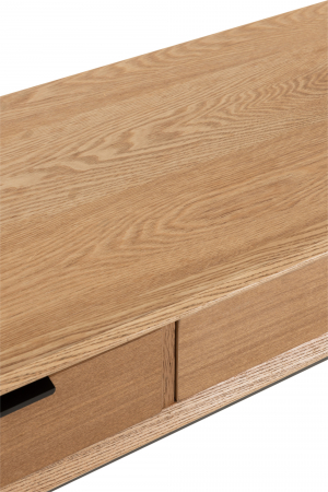 Consola, Lemn, Natural, 120x41x76 cm [6]