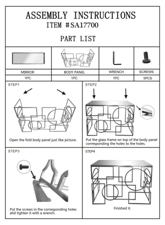 Consola Marie 120x41x81 cm [10]