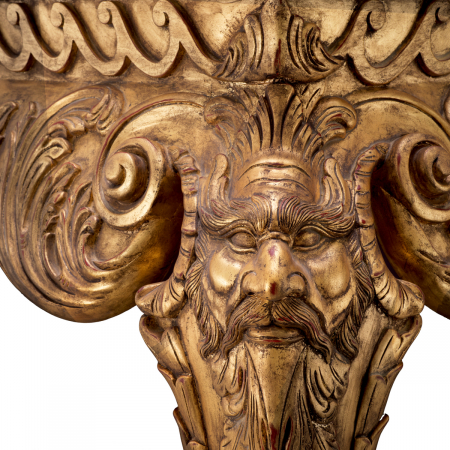 Consolă Matthias finisaj auriu antic, Dims: W. 180 | D. 82 | H. 90.5  (CM) [5]