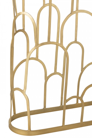 Consola Moza, Metal/Marmura, Auriu [3]