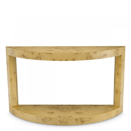 Consolă Raphael, mappa furnir burl, Dimensiuni: W. 130 | D. 41 | H. 75   [5]