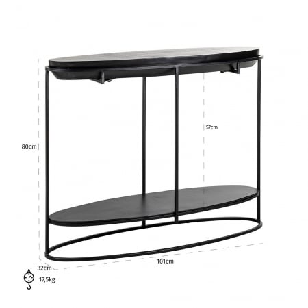 Consola, Calesta (negru) [4]