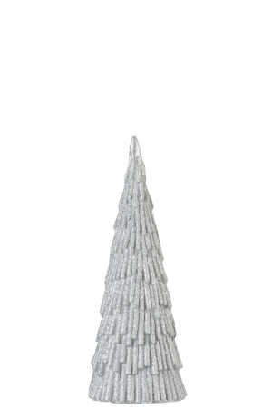 SALE % - Copac , Compozit, Argintiu, 15x15x40 cm