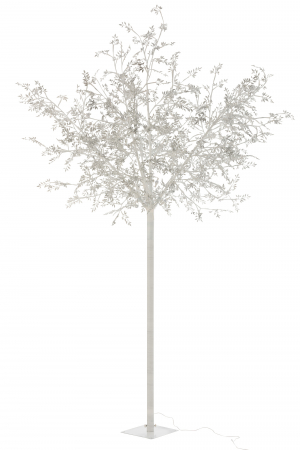 Accesorii - Copac LED, Sticla, Alb , 140x140x250cm